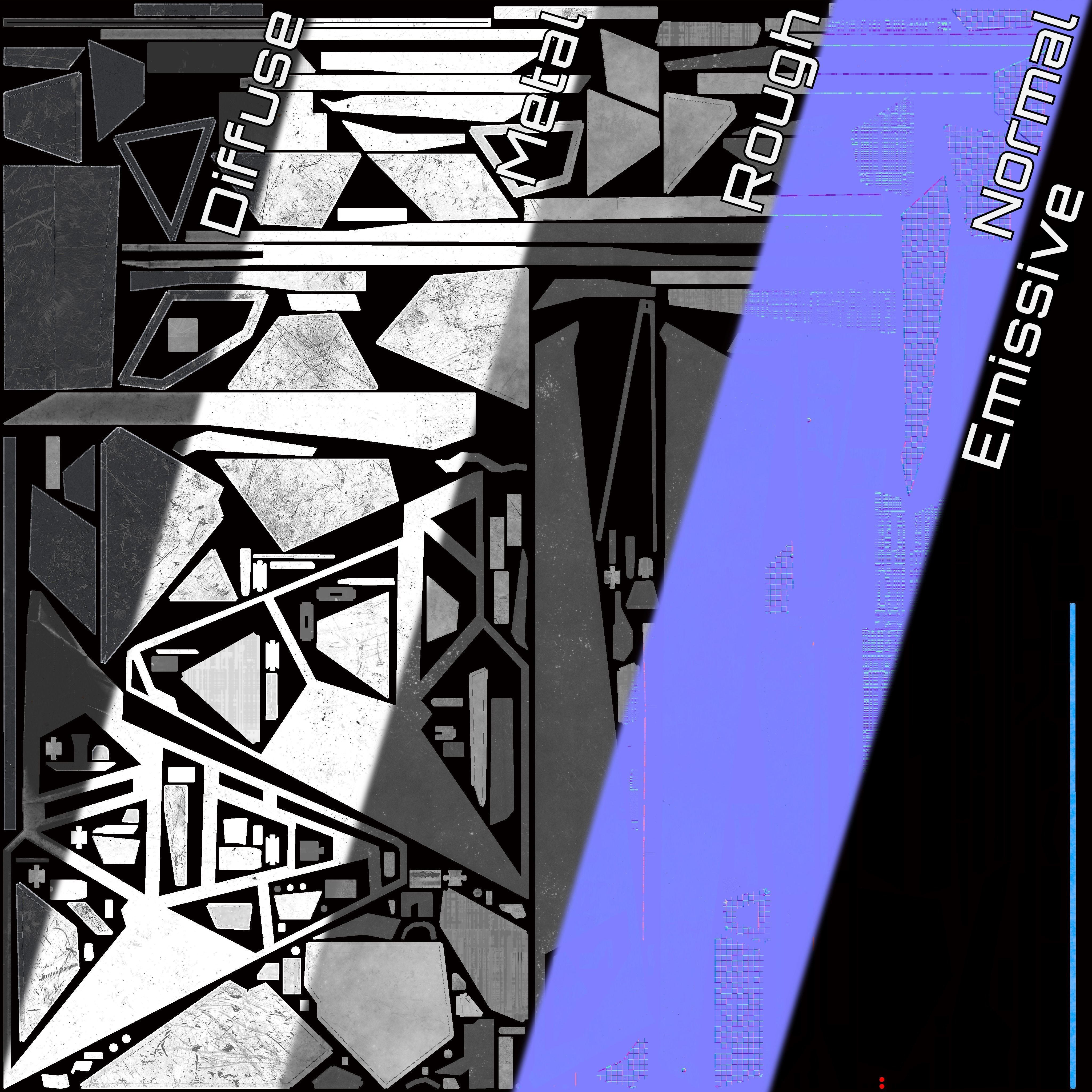 Star Trek Deimos-Class Synth Ship Low-poly 3D model_2