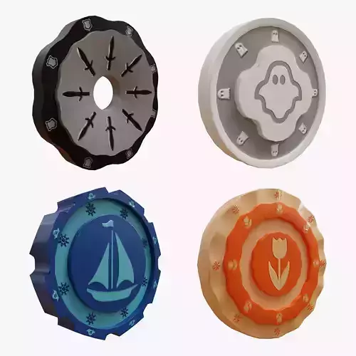 Cartoon Coins Pack03