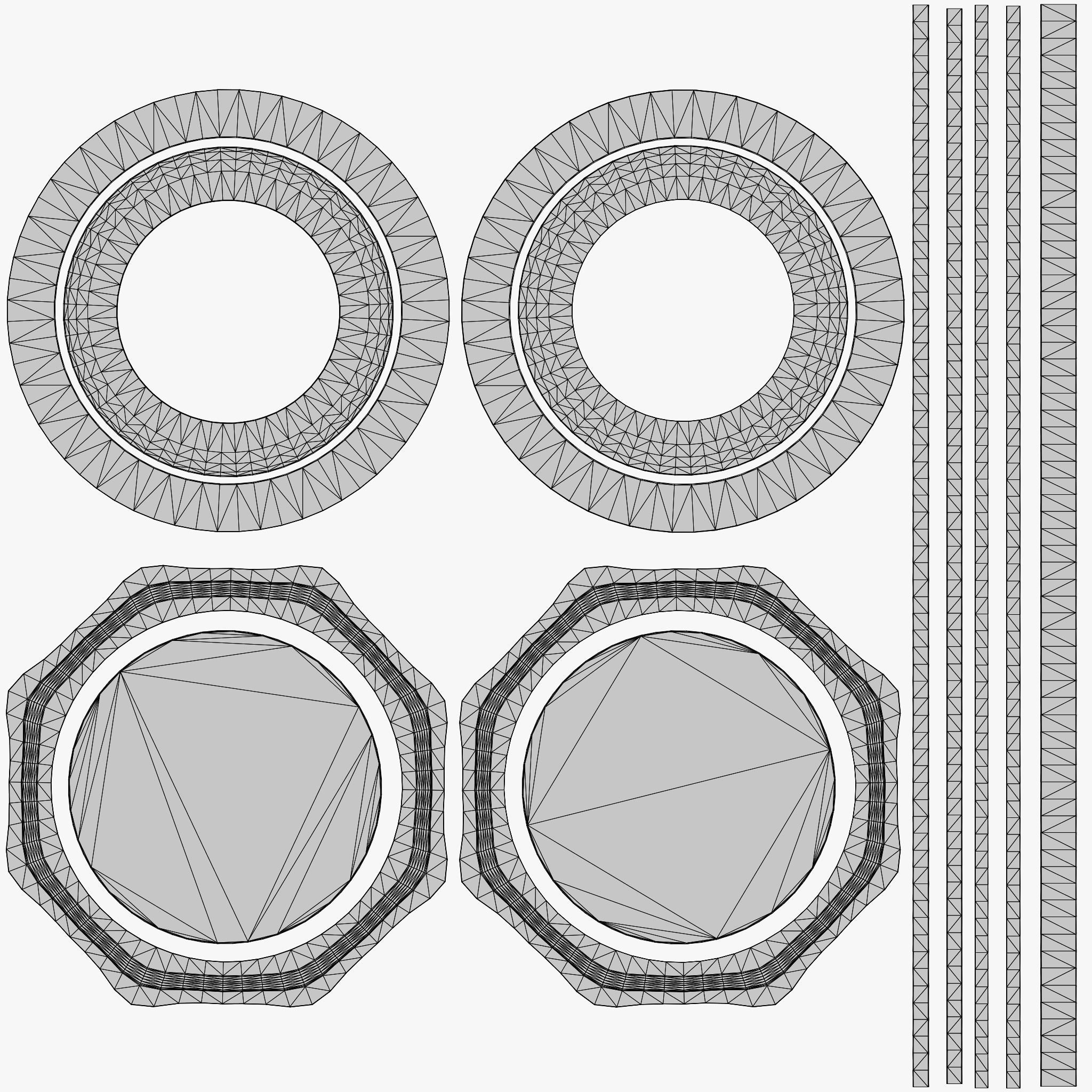 Cartoon Coins Pack05 Low-poly 3D model_8