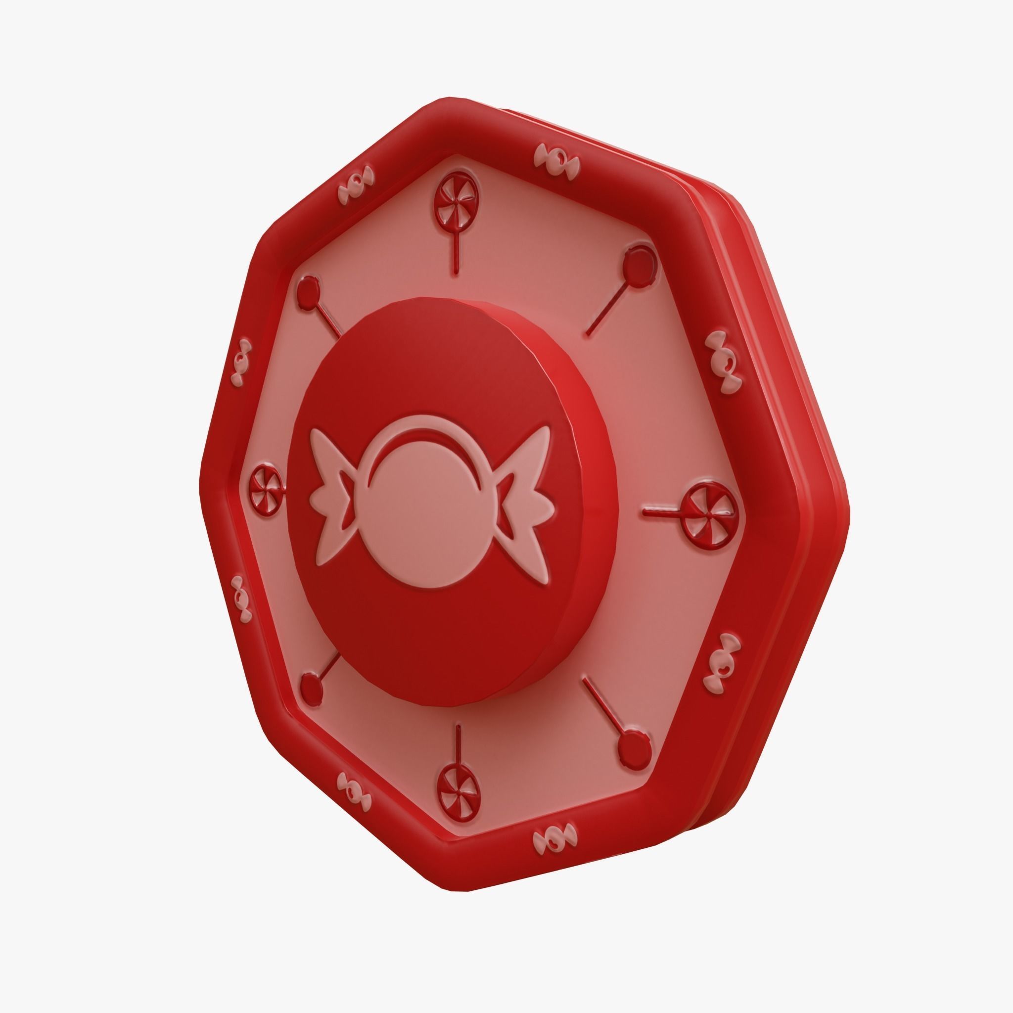 Cartoon Coins Pack05 Low-poly 3D model_19