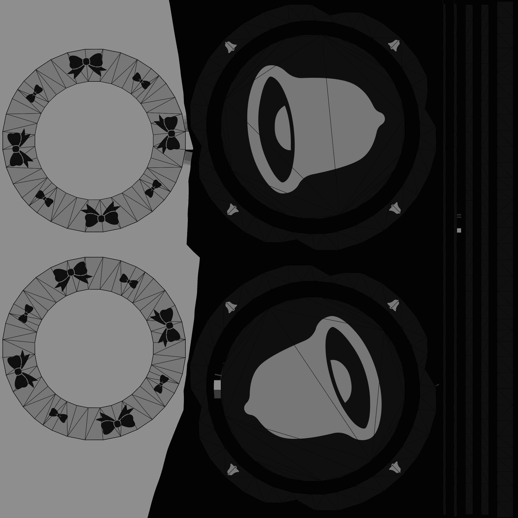 Cartoon Coins Pack05 Low-poly 3D model_36