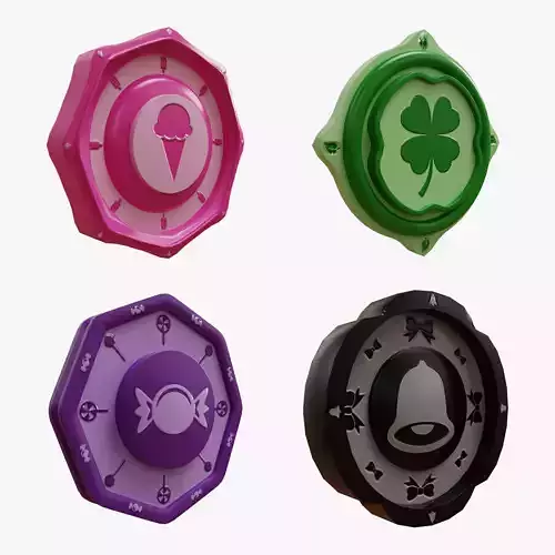 Cartoon Coins Pack05