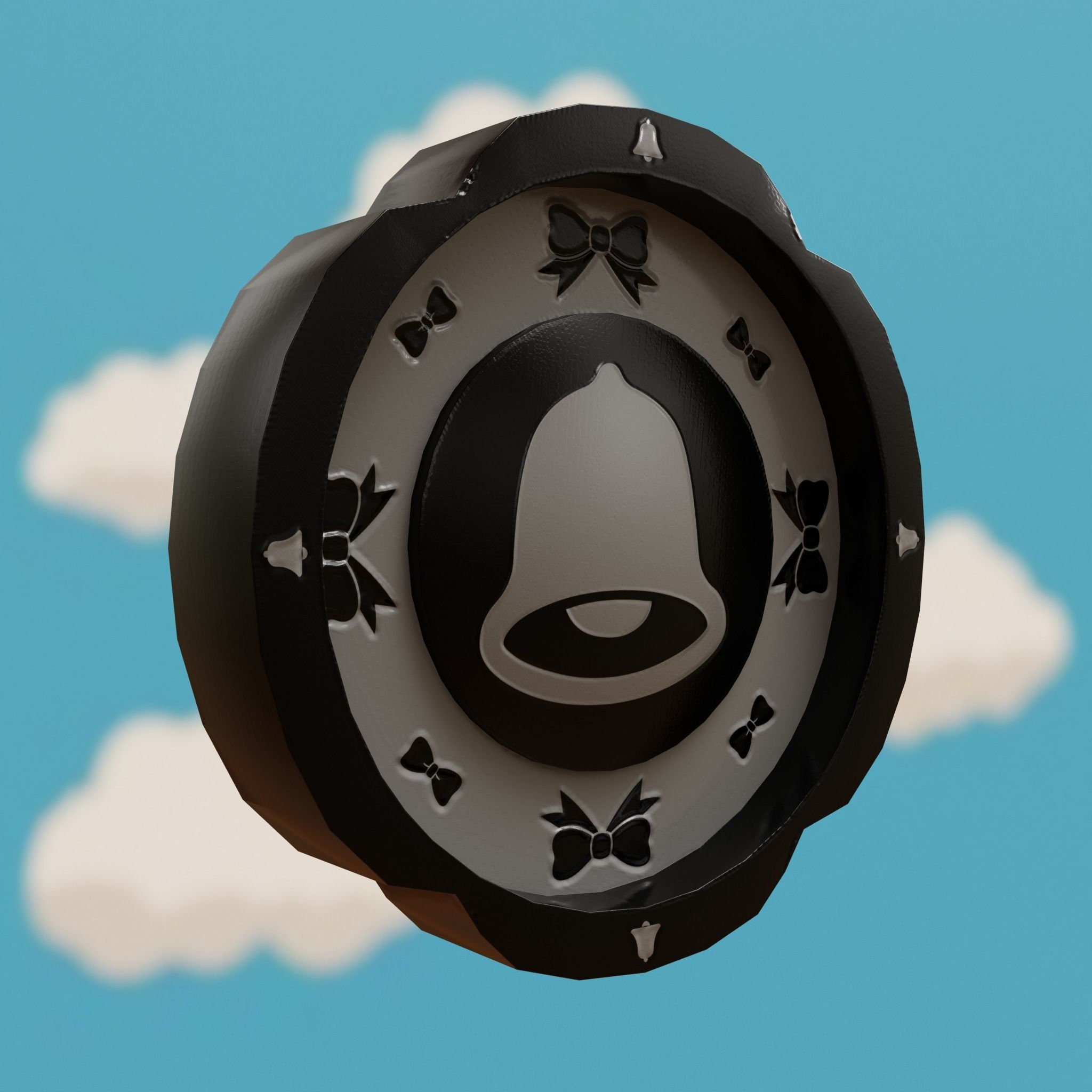 Cartoon Coins Pack05 Low-poly 3D model_29