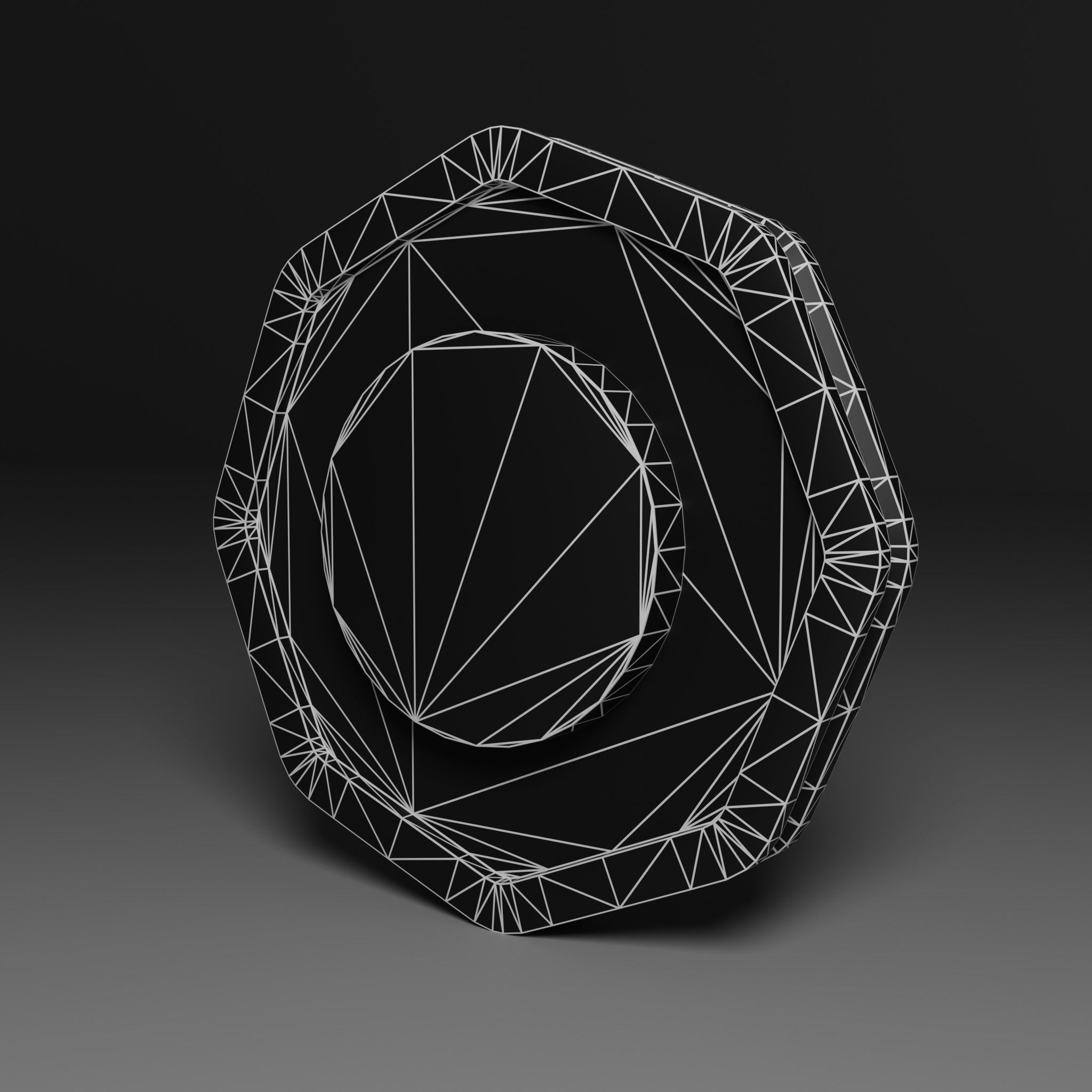 Cartoon Coins Pack05 Low-poly 3D model_25