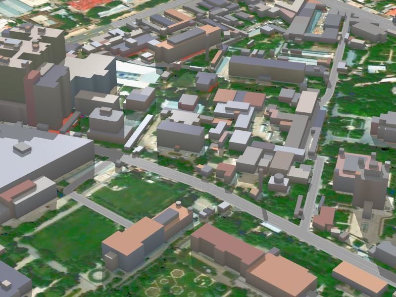 Kabul City Low-poly 3D model_5