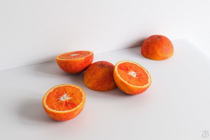 Orange 3D model CGTrader