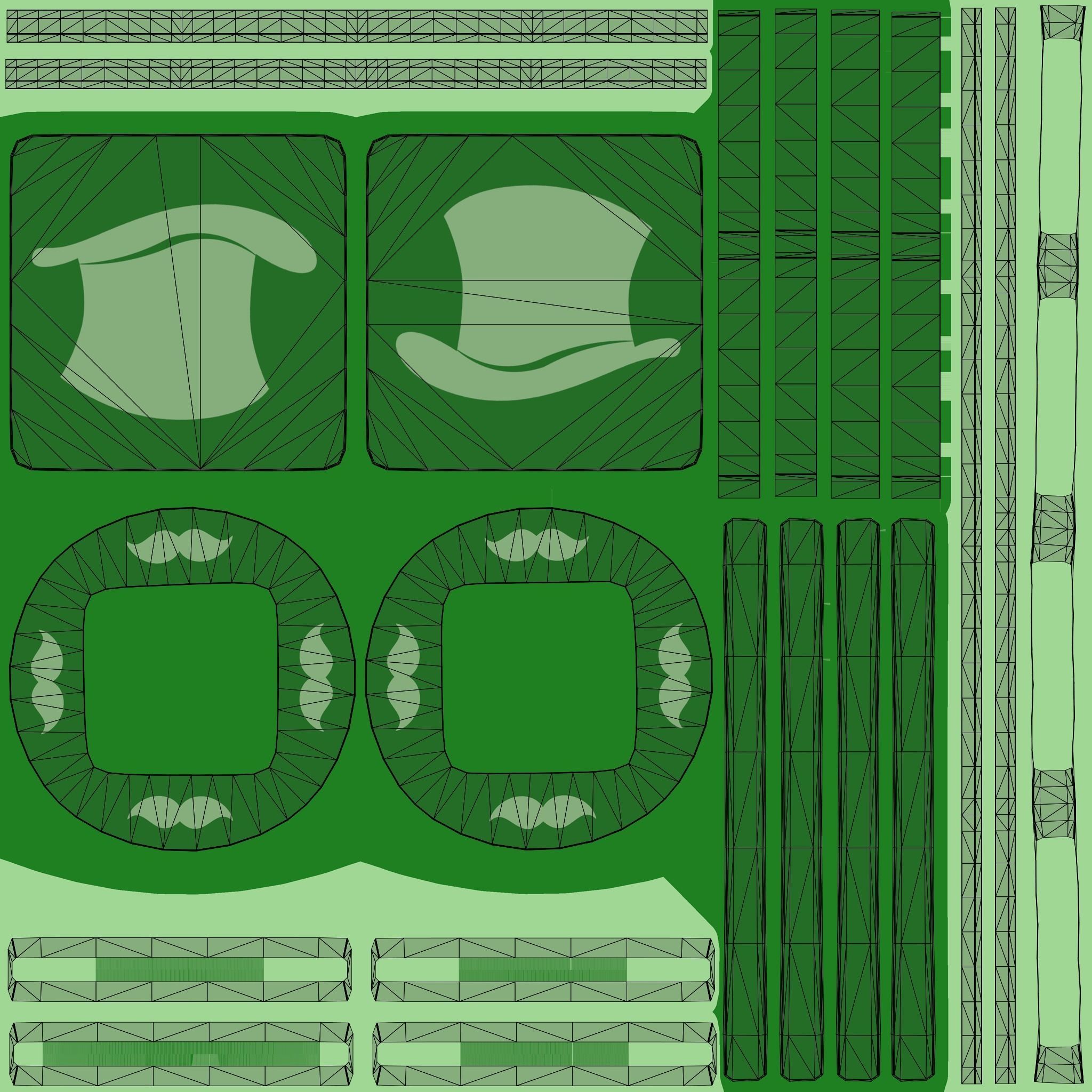 Cartoon Coins Pack06 Low-poly 3D model_9