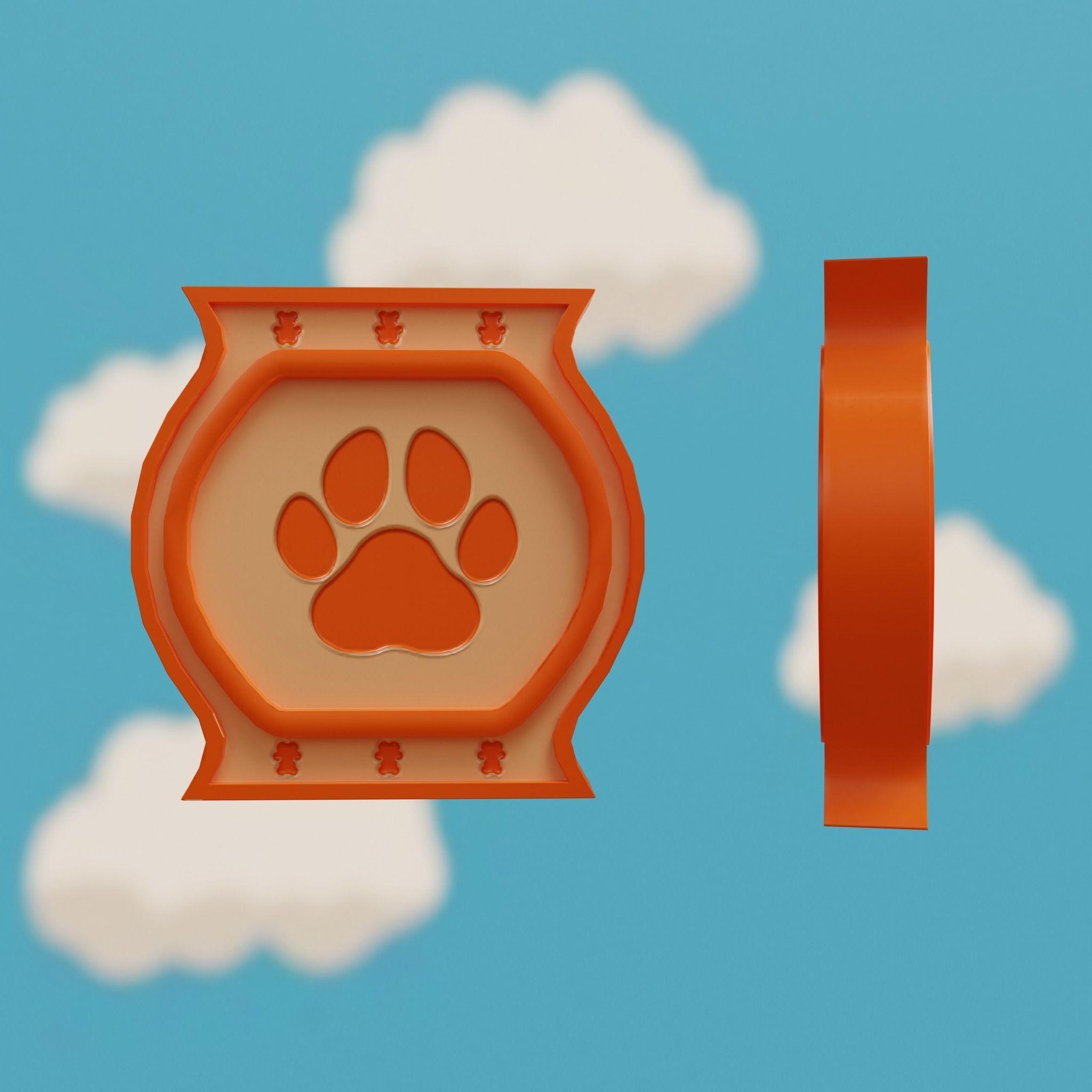 Cartoon Coins Pack06 Low-poly 3D model_13