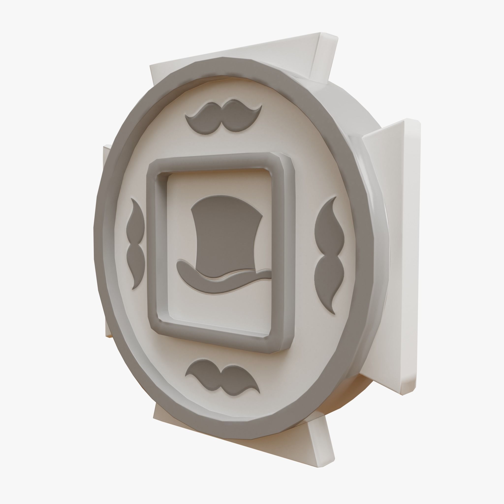 Cartoon Coins Pack06 Low-poly 3D model_1