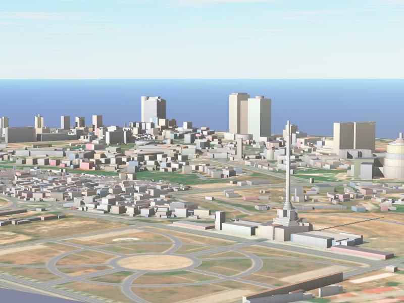 Luanda City 3D model_8