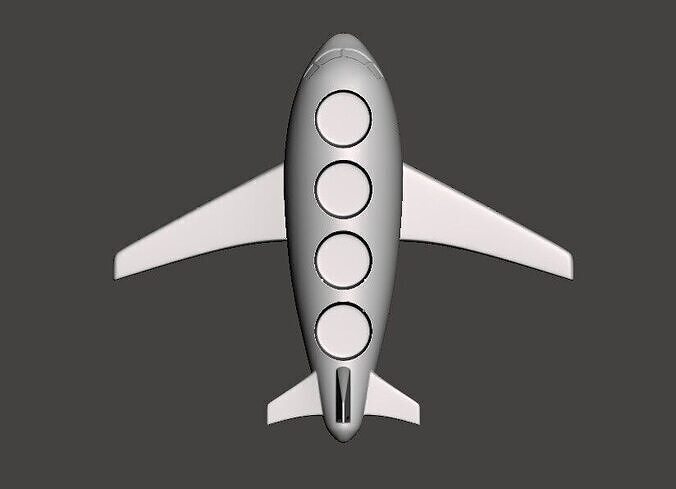 Avion Tequilero 3D print model
