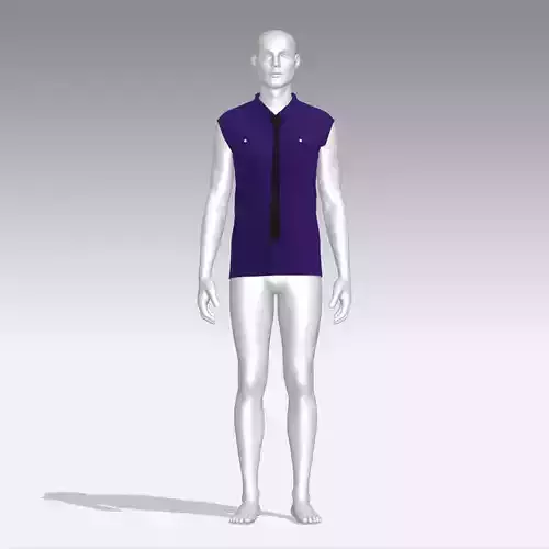 Shirt mannequin wearing and tie