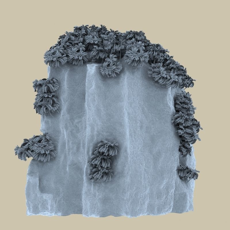 Thailand Rock 1 3D model_6