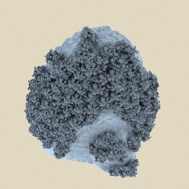 Thailand Rock 4 3D model_6