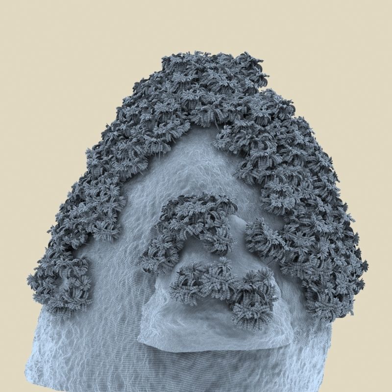 Thailand Rock 4 3D model_4