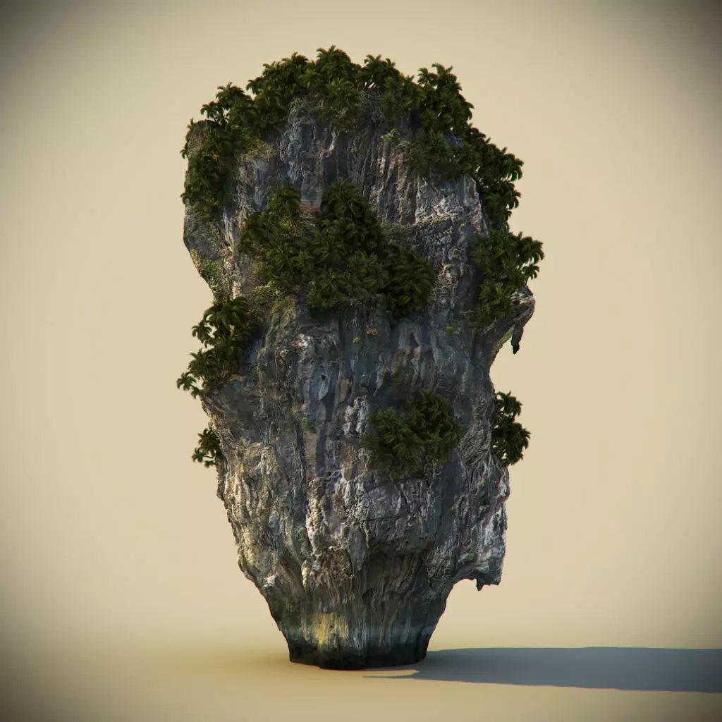Thailand Rock 5 3D model_0