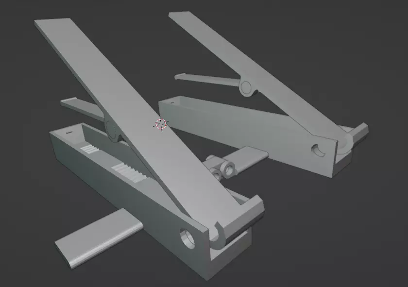 Laptop Stand 3D print model_0
