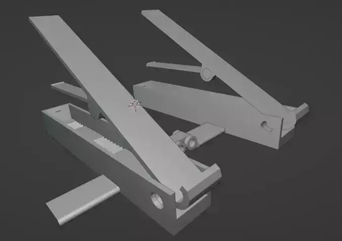 Laptop Stand 3D print model