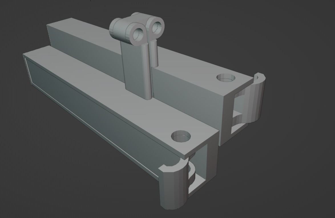 Laptop Stand 3D print model_3