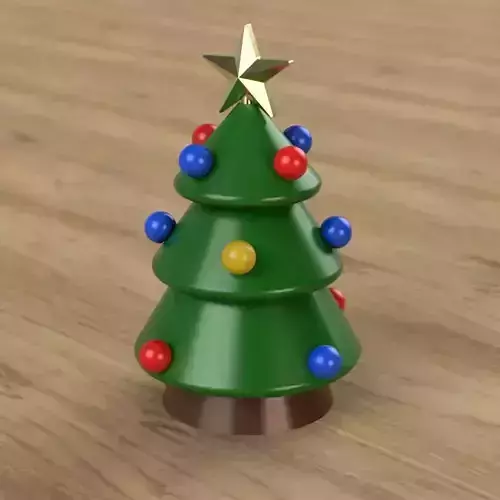 Christmas Tree Flexible 3D print model