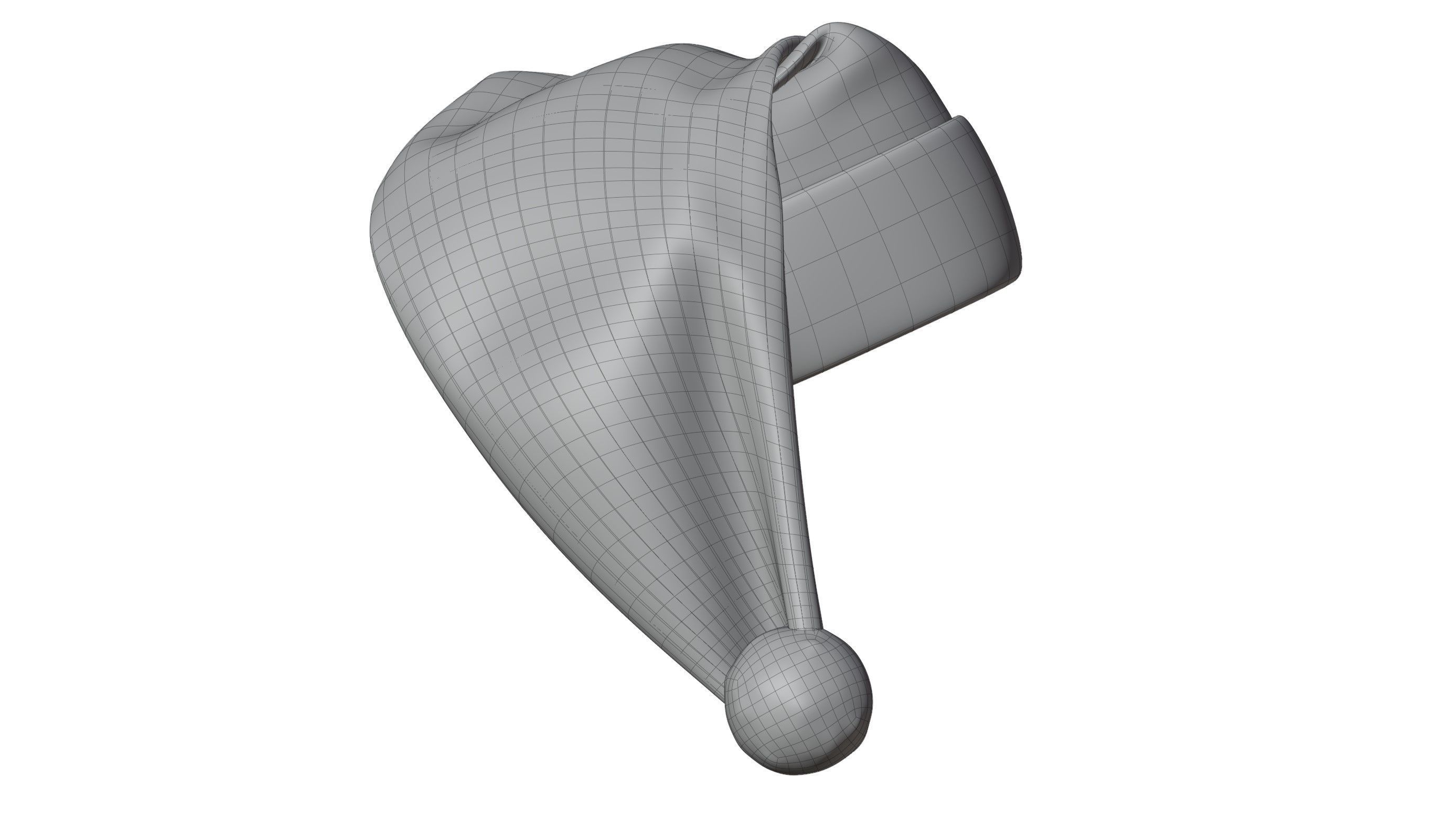 Santa Hat 3D model_15