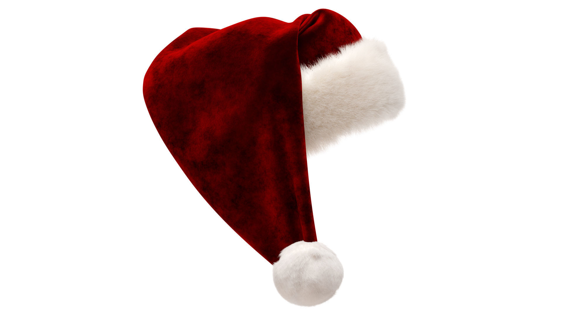 Santa Hat 3D model_7