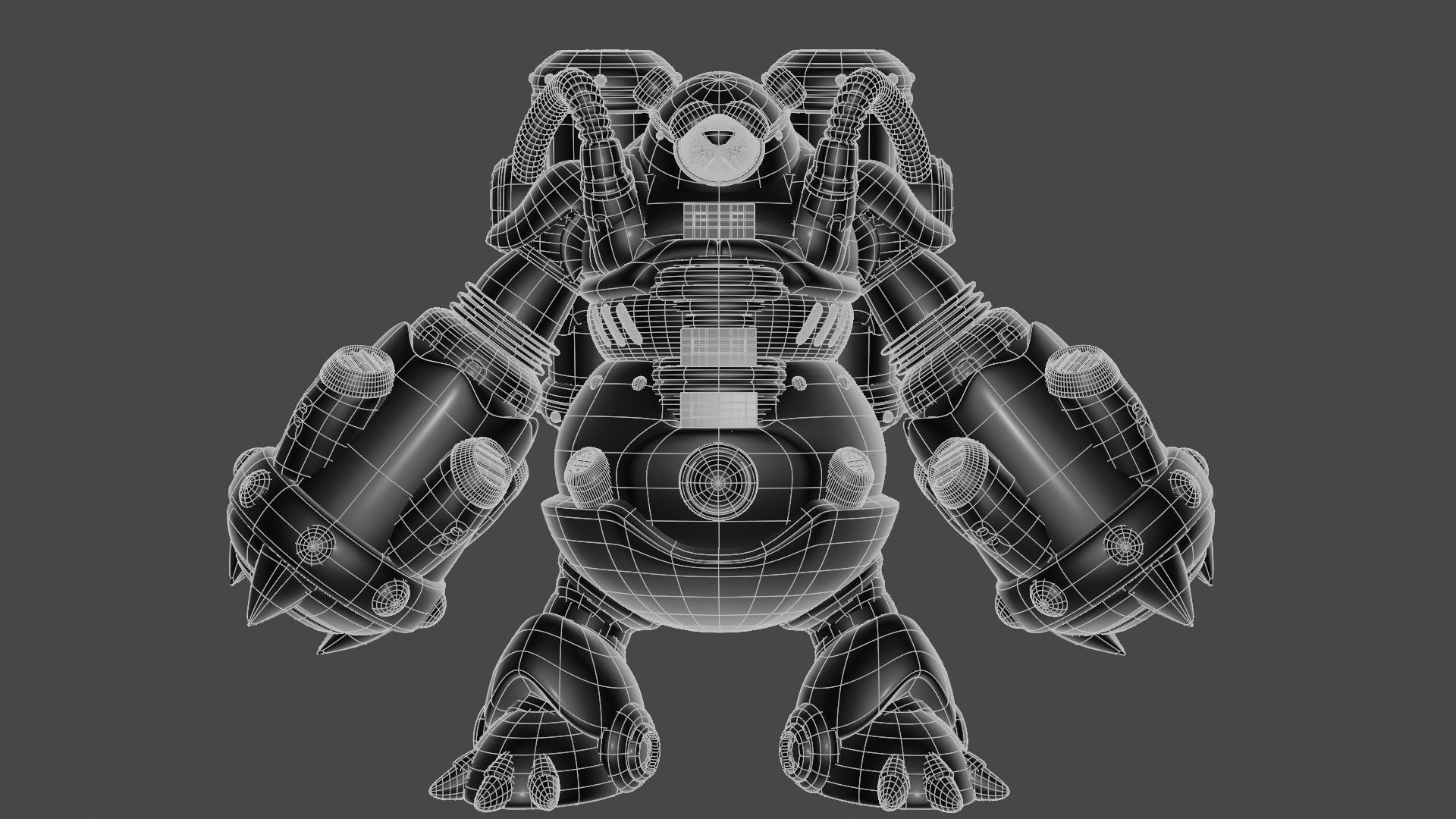 Bamboo Pandamonium 3D model_13