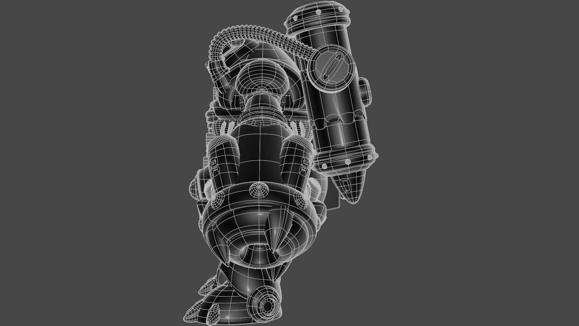 Bamboo Pandamonium 3D model_14