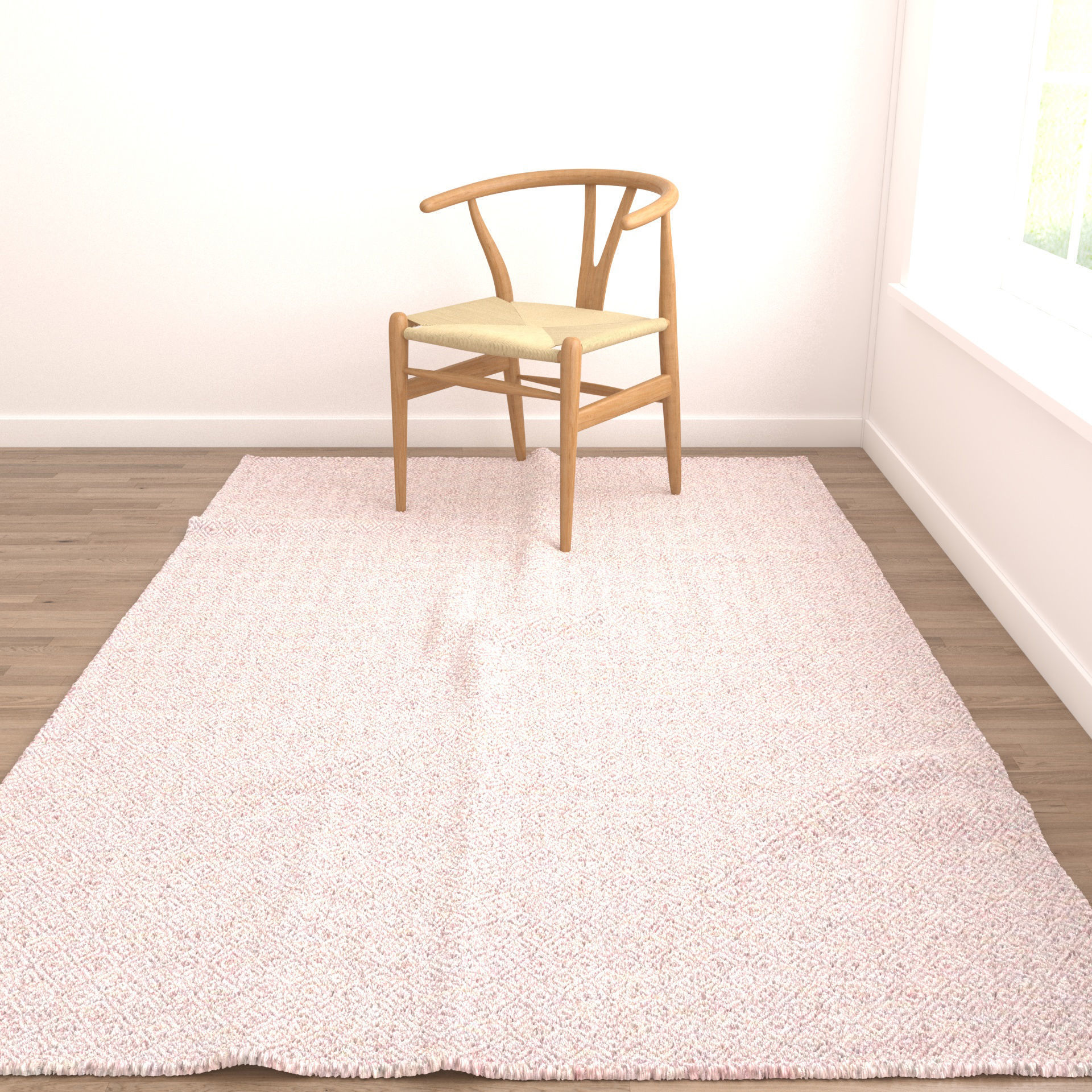 Rugs No 805 Low-poly 3D model_4