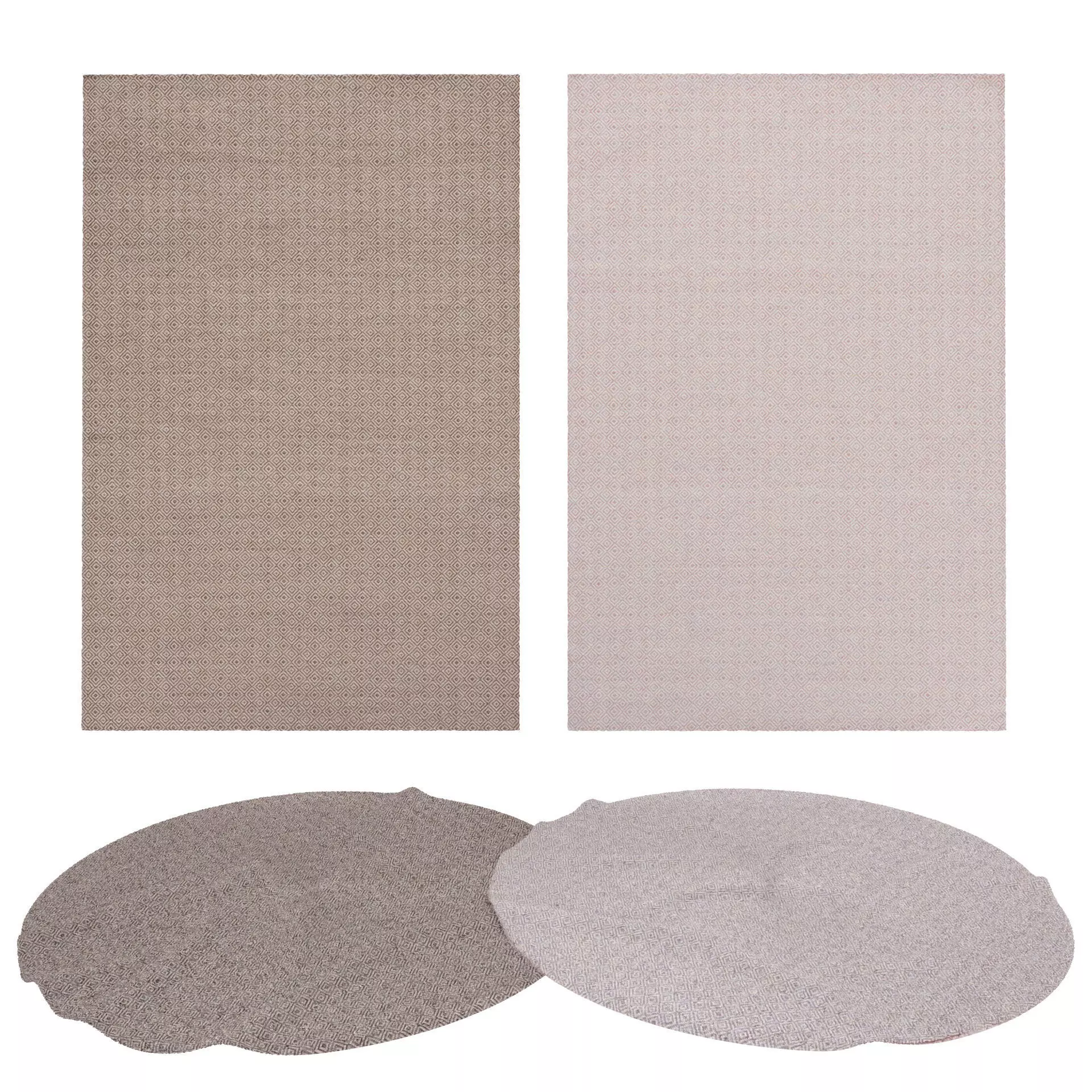 Rugs No 805 Low-poly 3D model_0