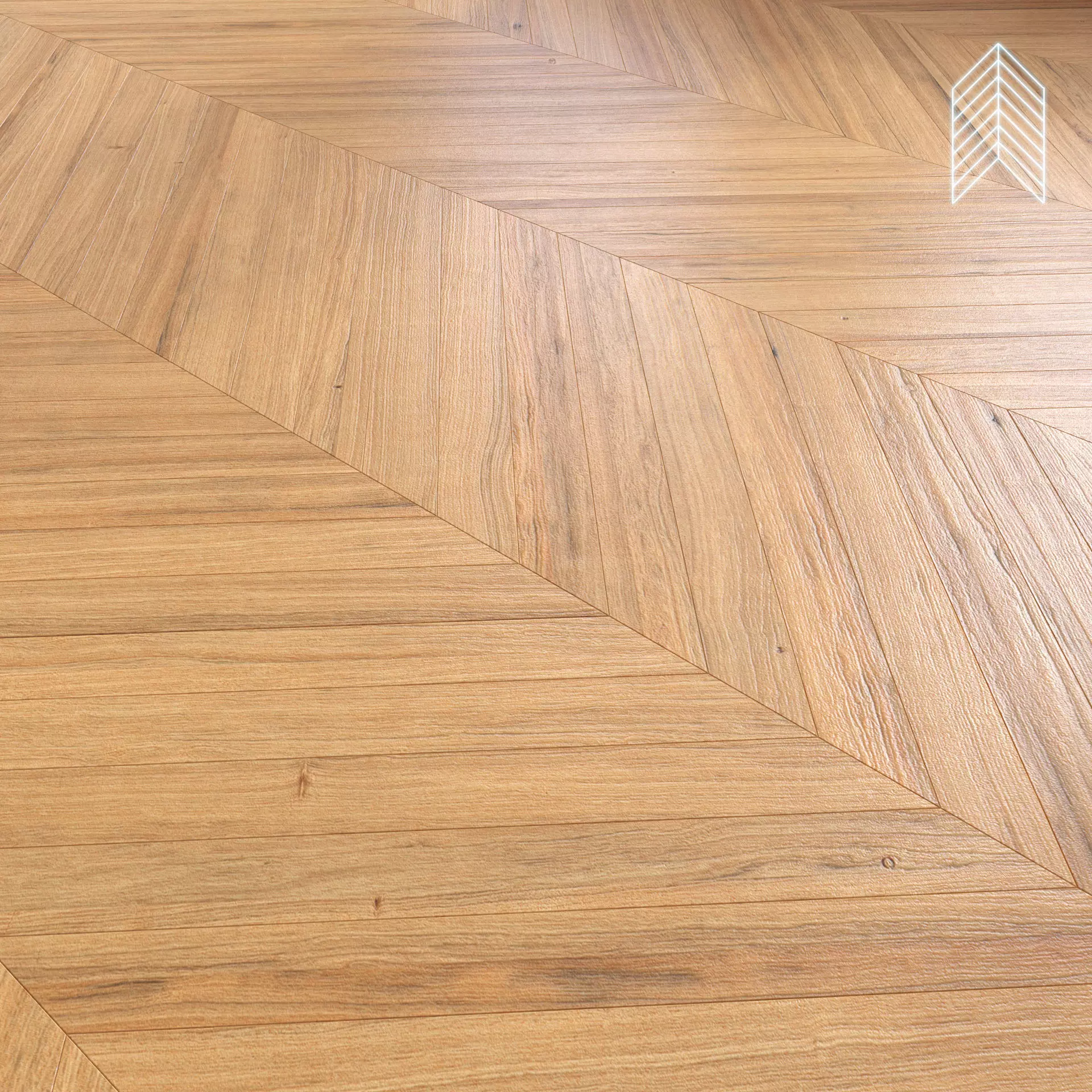 Parquet - Laminate - Wooden floor Low-poly 3D model