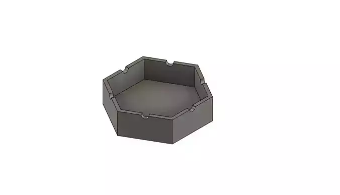 ashtray octagon planter