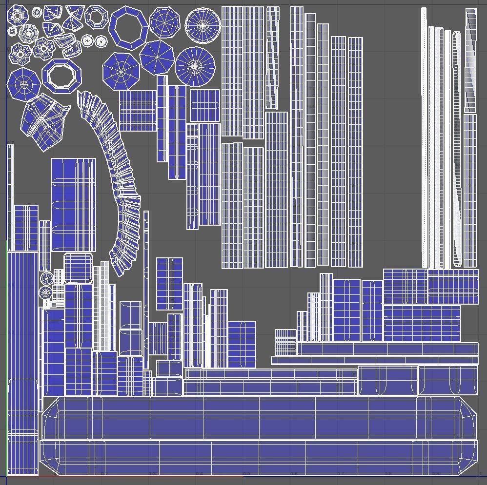 vr head set lowpoly Mechanical hardsurface 4k tex Low-poly 3D model_8