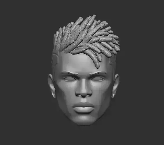 Phoenix - Headsculpt for Action Figures 3D print model