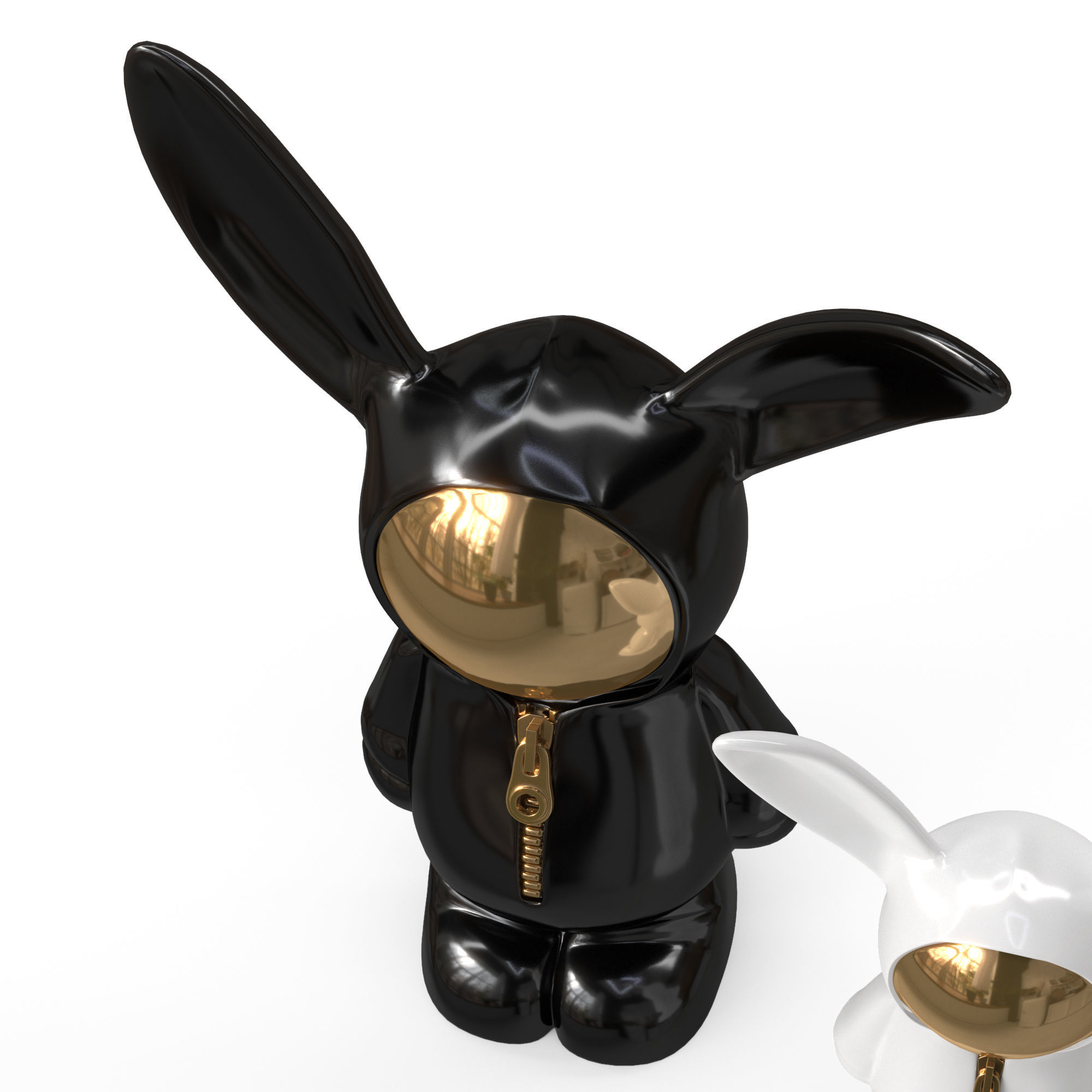 Space Bunny 3D model | CGTrader