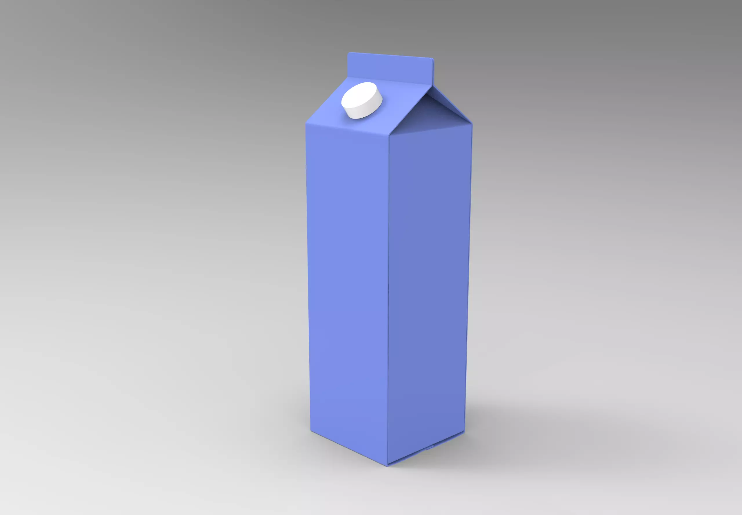 milk pack Free 3D model_0