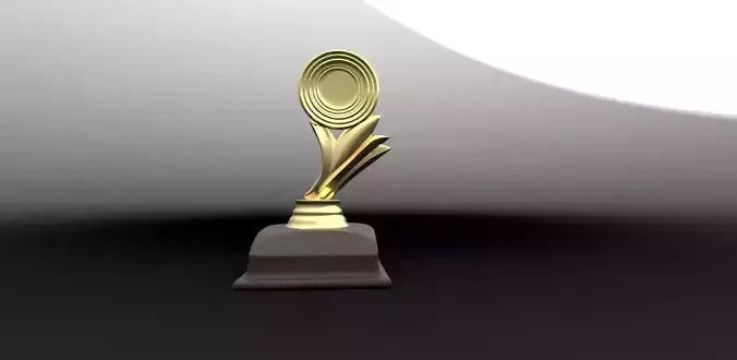Trophy-Mementos-Gift gold trophy