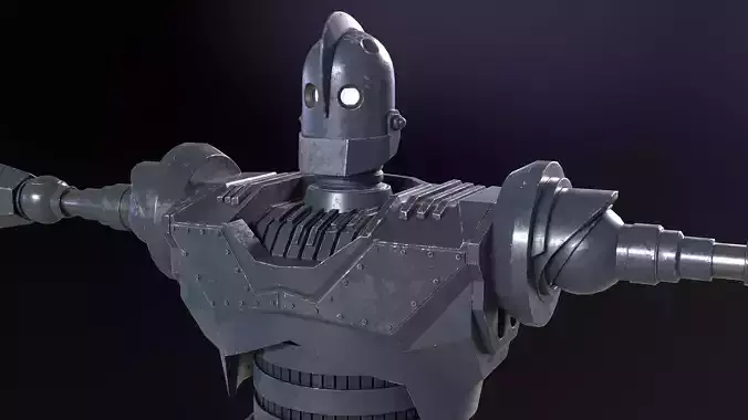 Low Poly Robot Low-poly 3D model