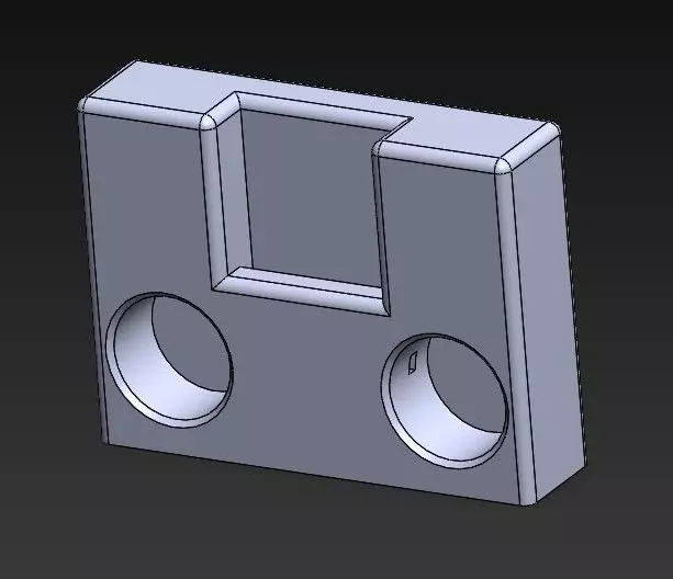 iPhone 12 Speaker 3D print model