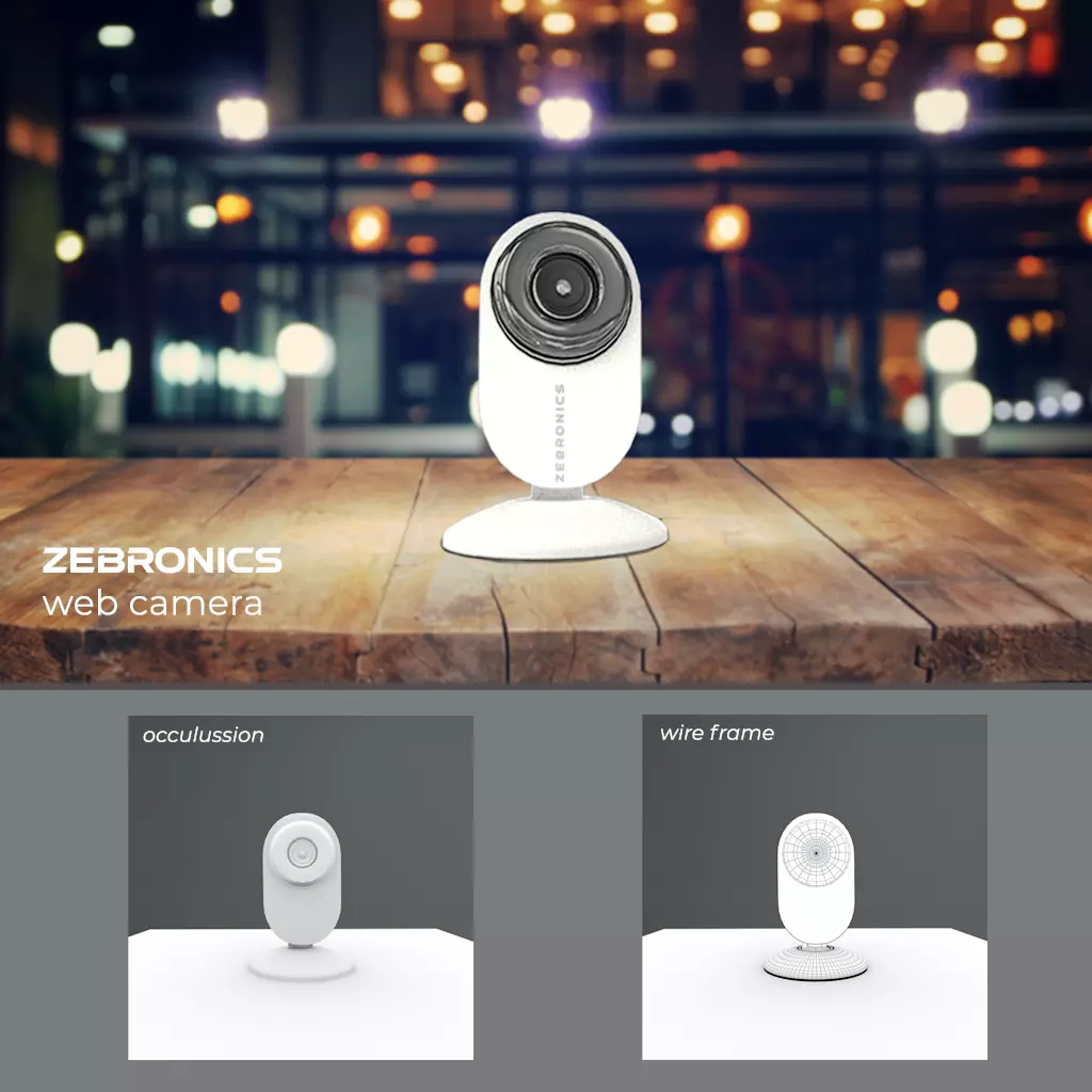 Webcamera Modeling 3D model_0