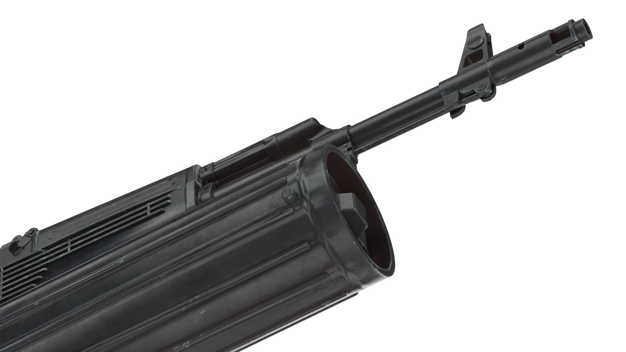 AK-74 PP-19 Mag Low Poly PBR Realistic Low-poly 3D model_12