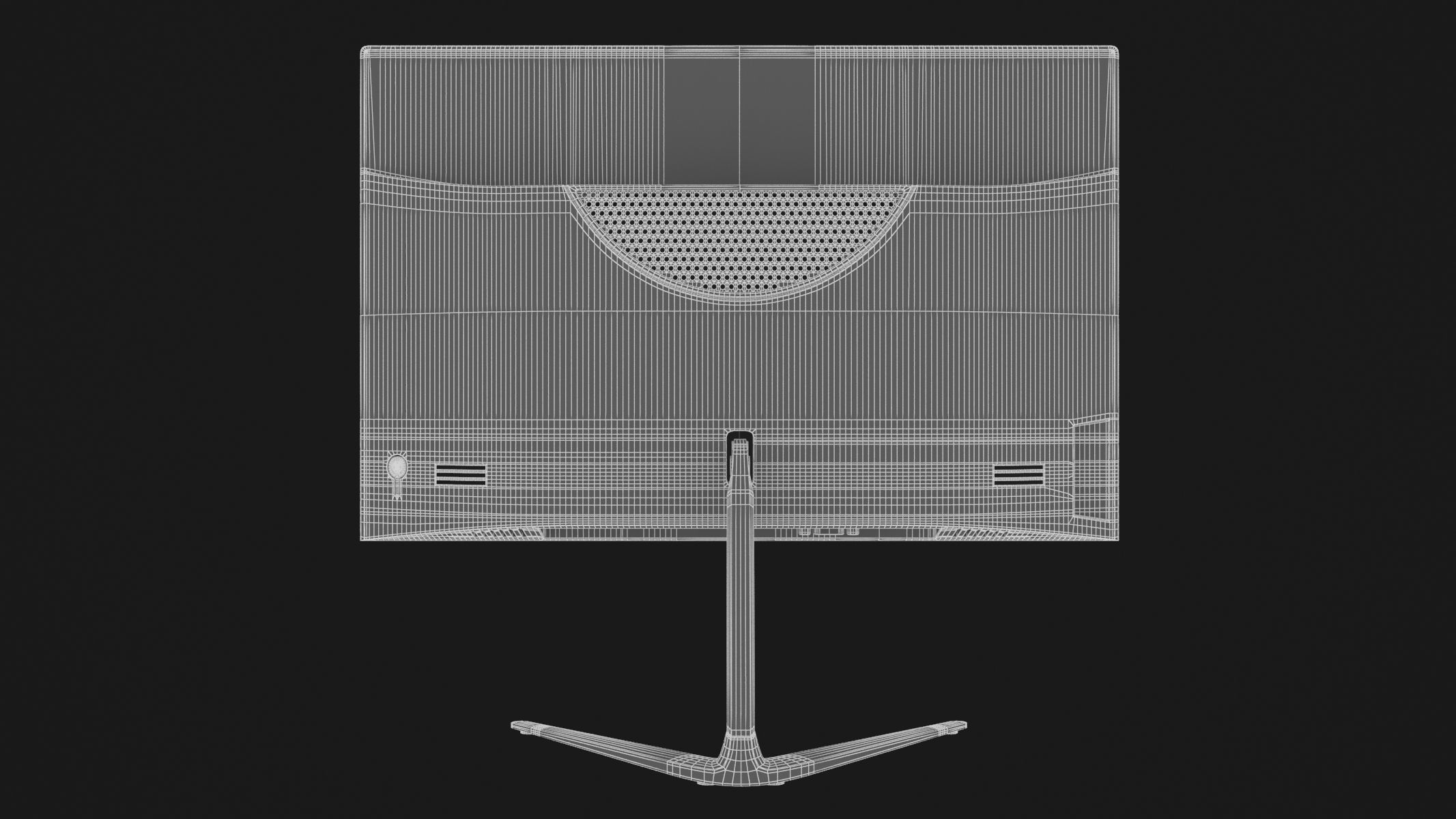 All In One PC 19 inch Generic 3D model_10