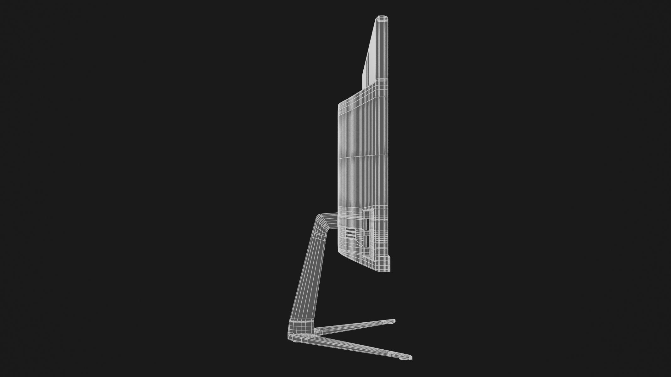 All In One PC 19 inch Generic 3D model_16