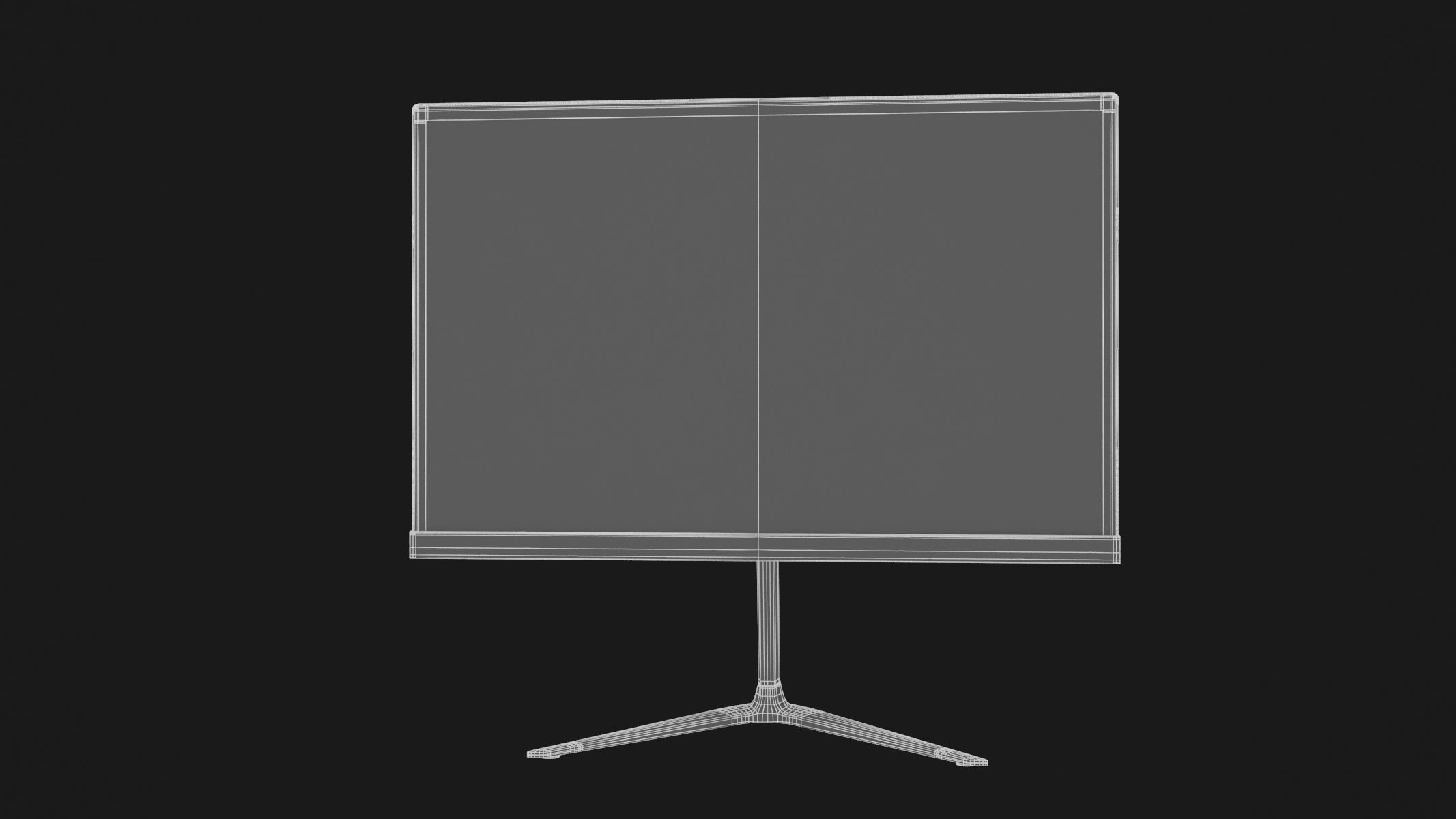 All In One PC 19 inch Generic 3D model_14