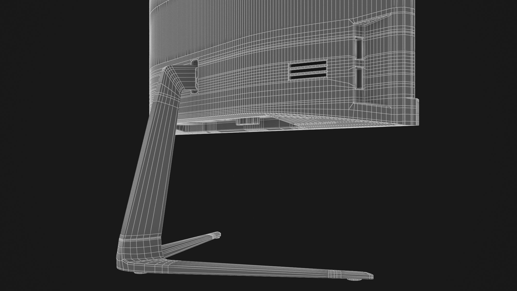 All In One PC 19 inch Generic 3D model_19