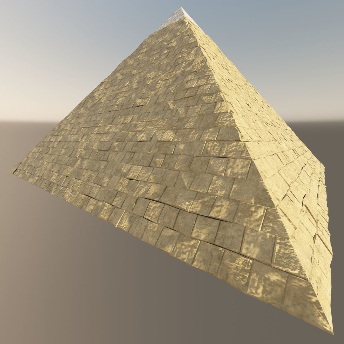 LowPoly Giza Pyramid Free low-poly 3D model_12