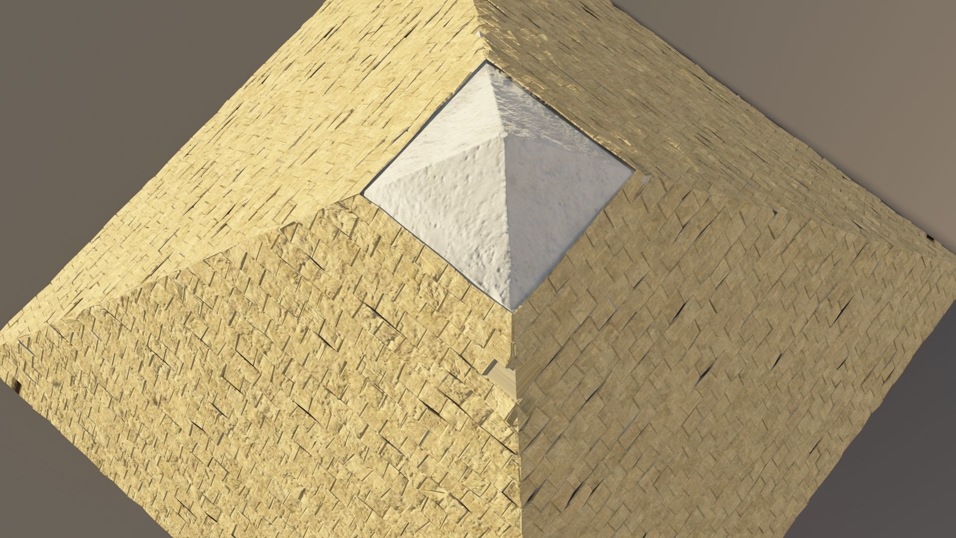LowPoly Giza Pyramid Free low-poly 3D model_5