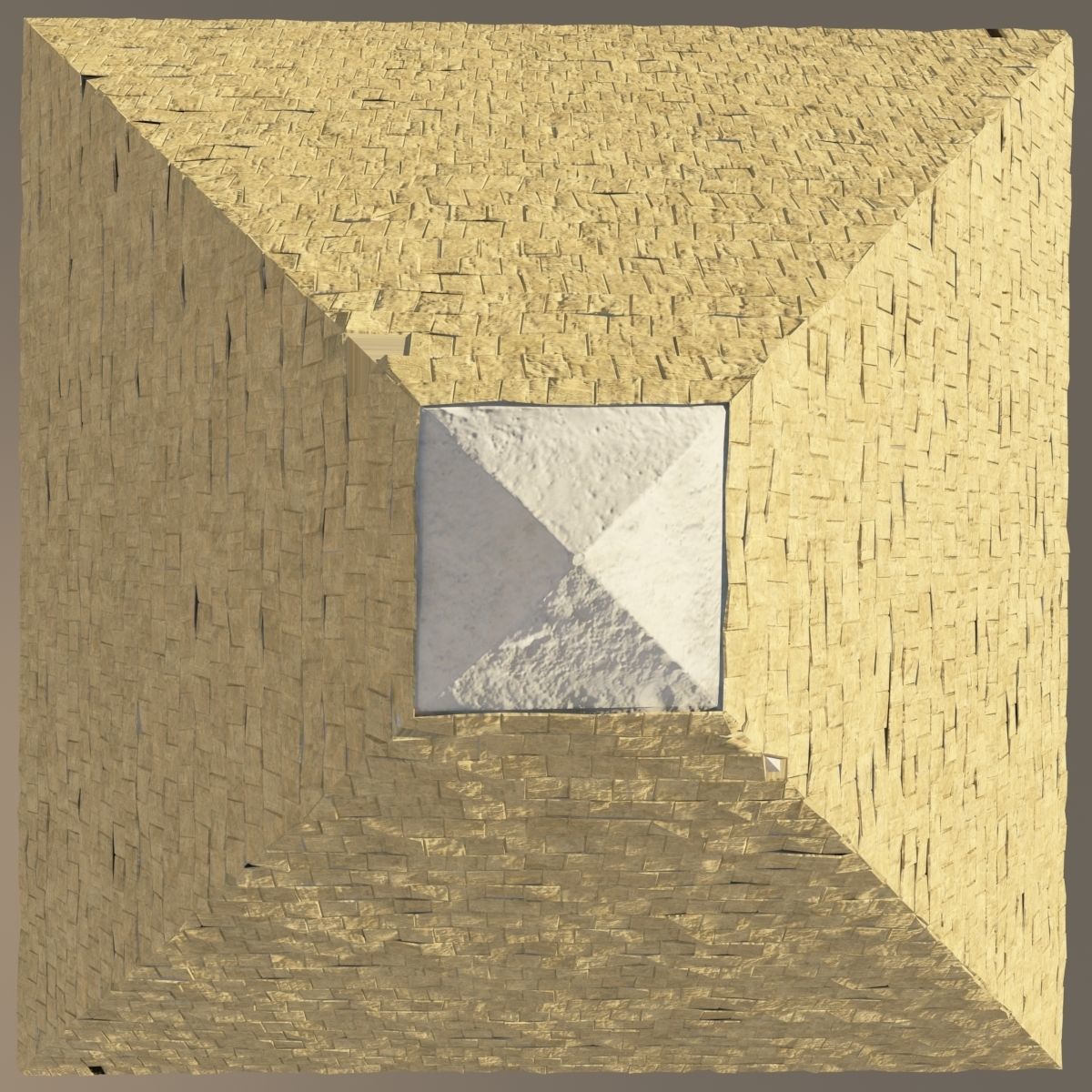 LowPoly Giza Pyramid Free low-poly 3D model_11