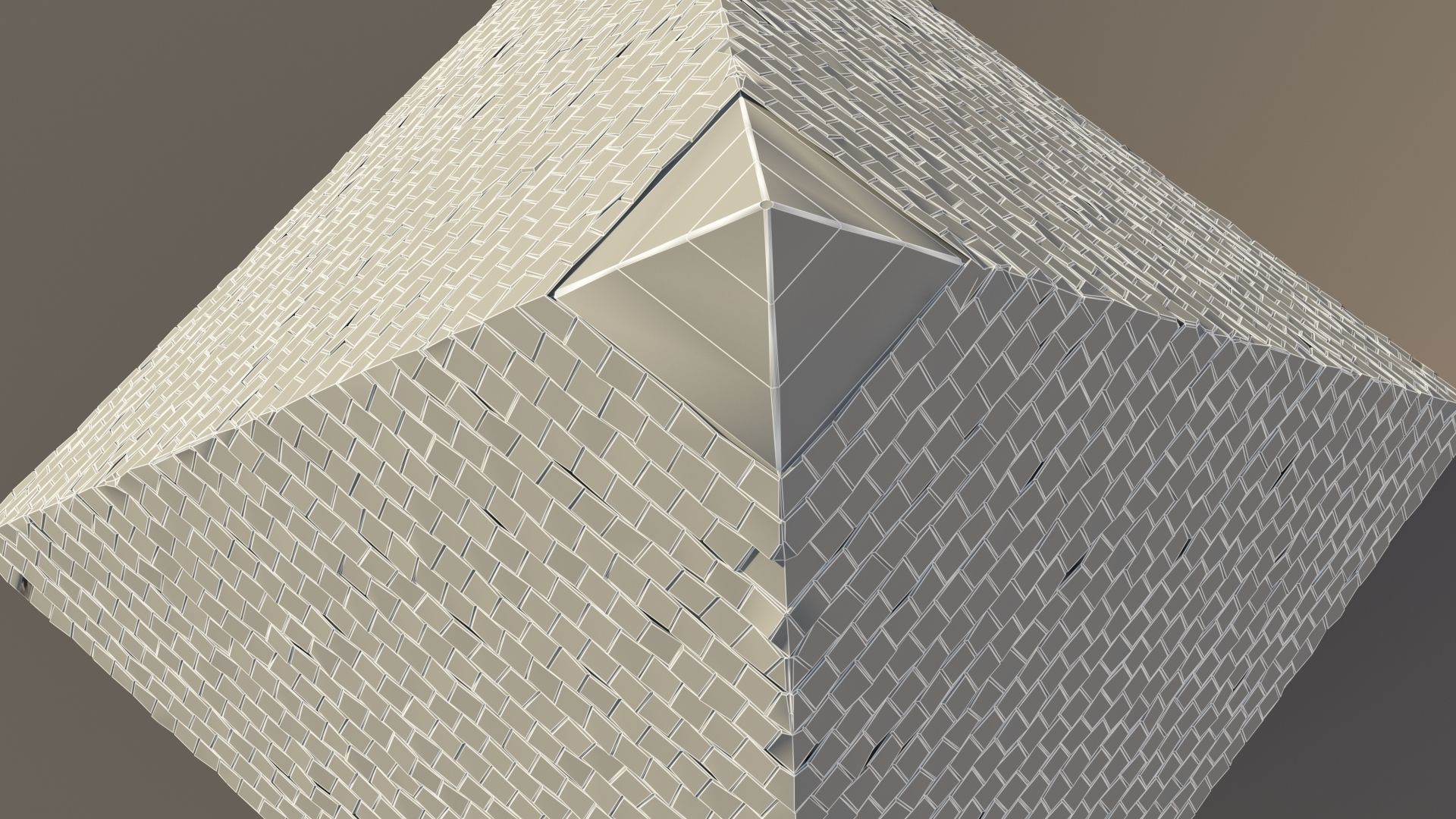 LowPoly Giza Pyramid Free low-poly 3D model_6