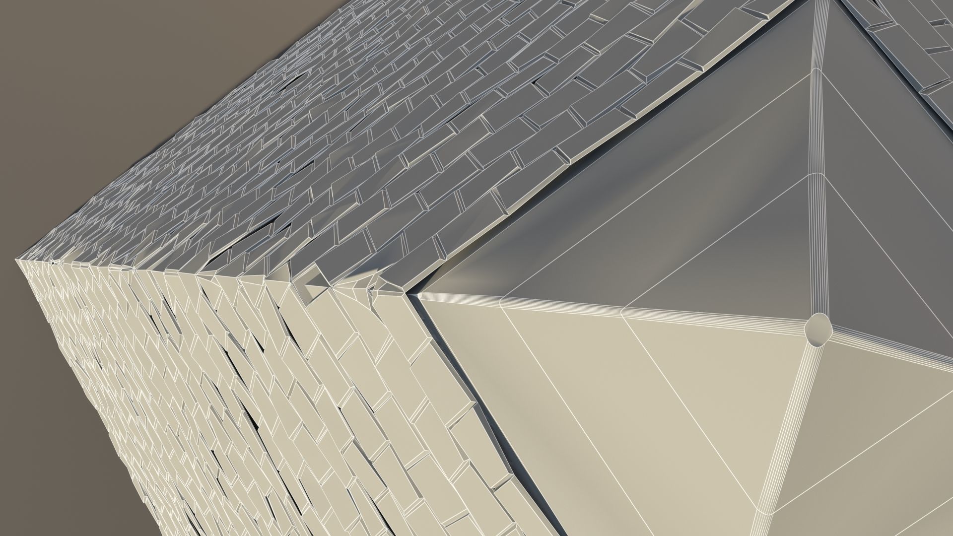 LowPoly Giza Pyramid Free low-poly 3D model_8